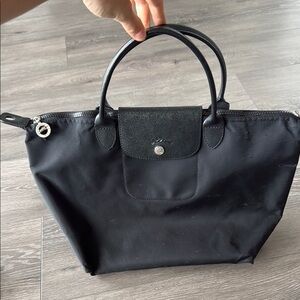 Elegant Black Tote Bag